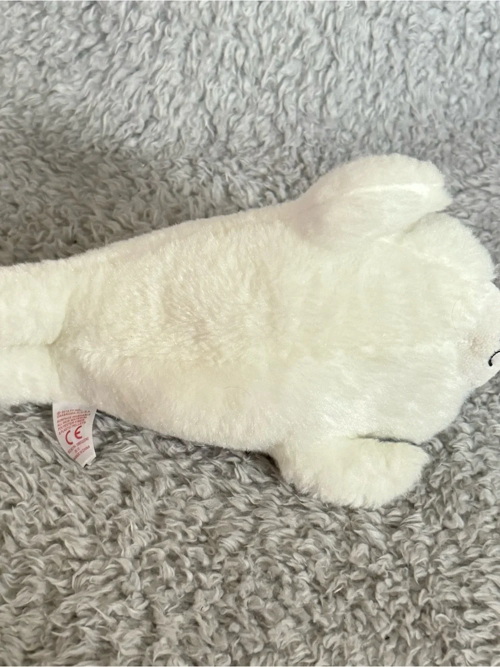 Ty Beanie Boos Icy The White Seal Plush 6” Stuffed Animal Soft Toy